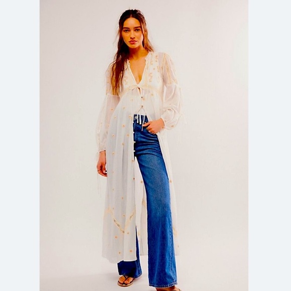 Free People Other - NWT FP Chasin' Spring Maxi Bodysuit -Natural